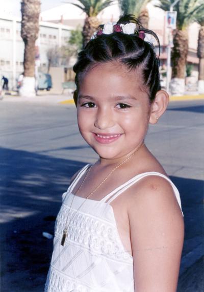 Aranza Priscila de la Cruz Barrios en pasado convivio.