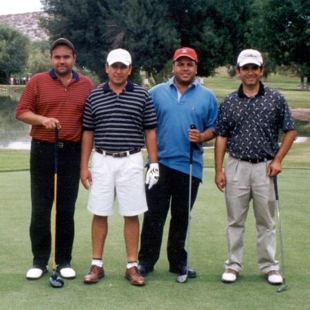 sJosé Luis González Barrios,  Julio Nerváez, Salvador Lozoya y José Arredondo.