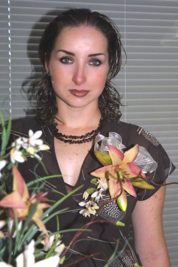 Margarita Silveyra Ponce, en la despedida de soltera que el ofrecieron con motivo de su próximo matrimonio