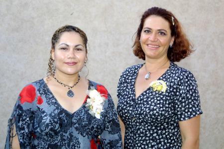 Alejandra Ortiz Díaz en el convivio que le ofreció María Eugenia R. de Govea con motivo de su próxima boda.