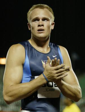 Mitchell Potter de los Estados Unidos consiguió la medlla de oro en los 400 metros.