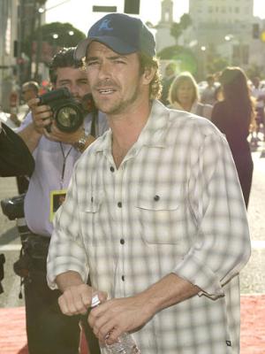 El actor Luke Perry fue otro de los asistentes a la Premiere.