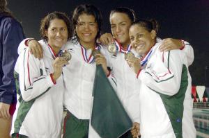 El relevo 4x100 femenil de México ganó la medalla de bronce en los Juegos Panamericanos.