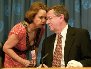 En declaraciones después de que se confirmara la muerte de Vieira de Mello, alto comisario de la ONU para los Derechos Humanos, el portavoz del Departamento de Estado, Richard Boucher, indicó que es de esperar que se repitan los atentados contra intereses internacionales y de EU en el país árabe