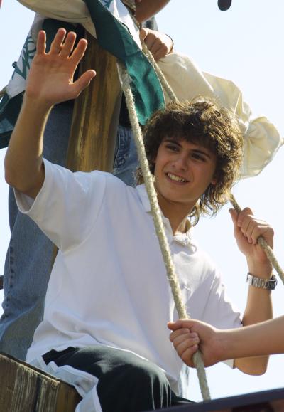 Imanol encabezó el desfile
