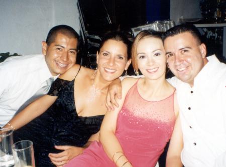 Carlos Ramos y Maribel Gutiérrez, Malú Pavón y Juan Carlos TIrado