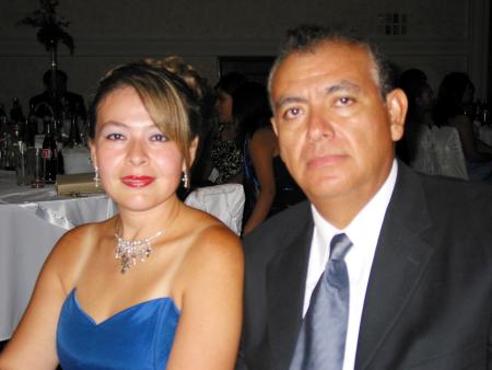 Amabilia de Monreal y Migual Ángel Monreal.