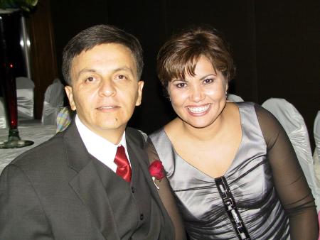 Octavio García Aymerich y Xóchitl Pérez de García.
