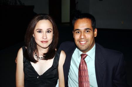 Angélica Quintero y Ricardo Vázquez.