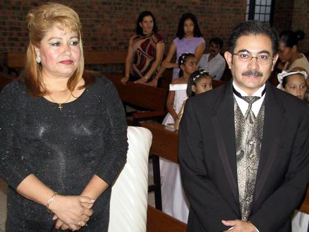 Irma Ruelas de Burguette y José Luis Burguette.