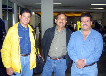 10 de septiembre 
Francisco Barajas, Guillermo Pérez y Ricardo Anguiano llegaron a la Laguna procedentes de México pata tratar asuntos de trabajo.