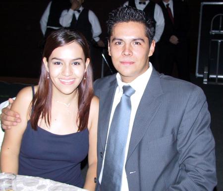 Cristina Méndez y Julio Guzmán.