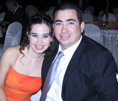Moyel I. de Zorilla y Conrado Zorrilla amigos de los recién casados Francisco Javier Camacho y Tahany Jalil.