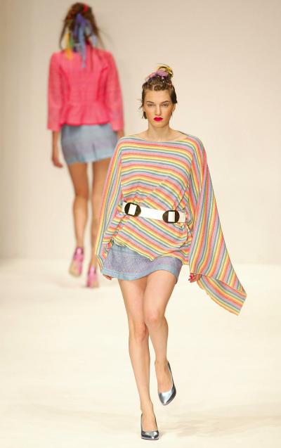 Tracey Boyd fue bien recibida por la crítica londinense e internacional en la presentación de su desfile.