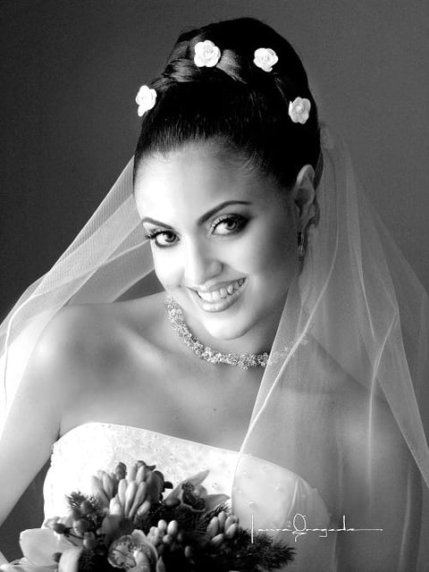 Lic. Tahany Jalil Hamdan el día de su enlace nupcial con Ing. Francisco Javier Camacho Villanueva.


Estudio: Laura Grageda