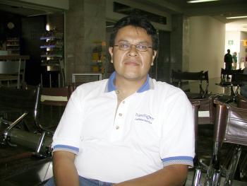 Para tratar asuntos relacionados a la industria óptima, viajó a Guadalajara Jal., Ricardo García.