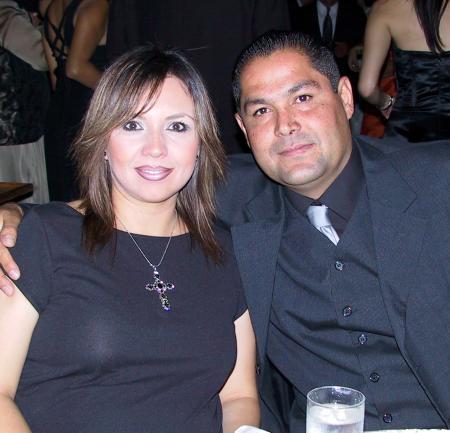 Laura de Rivera y Sergio Rivera.
