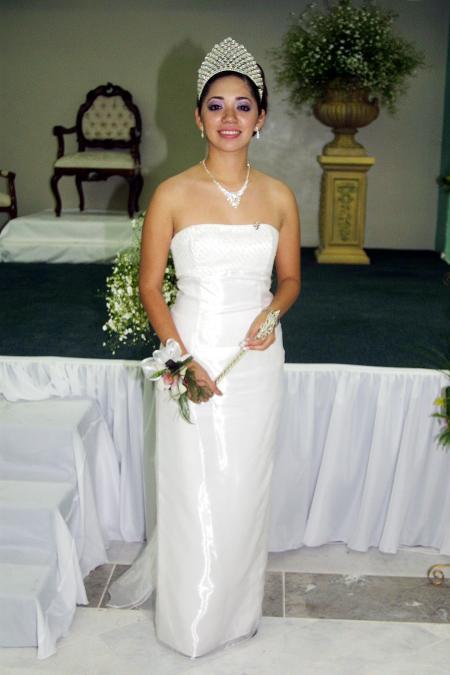 Srita. Adriana Flores Ramos, reina del Club de Leones de Gómez Palacio.