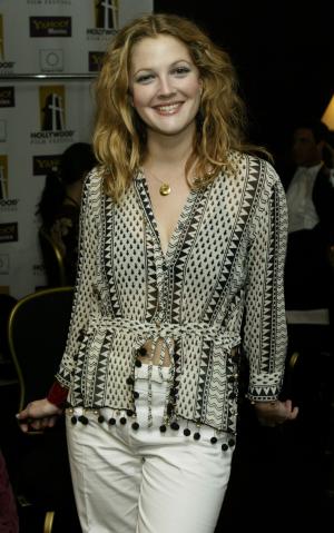 Drew Barrymore fue una de las más emocionadas durante esta entrega de premios.