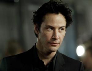 Keanu Reeves se mostró muy accesible a la prensa.