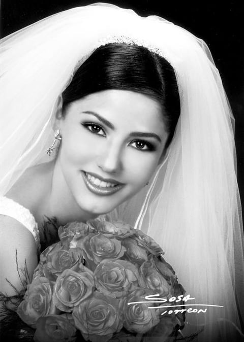 Srita. Gabriela Fernández González el día de su enlace nupcial con el Sr. Antonio del Río Rodarte.

Estudio: Sosa