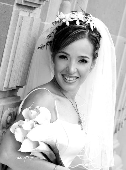 Srita. Marysol Taboada Barragán el día de su enlace nupcial con Sr. Gustavo Adolfo Domínguez.

Estudio: Maqueda
