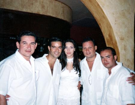 Alberto González, Pablo Montero, Amelia Vega, Rodolfo Haro y Carlos Soto.