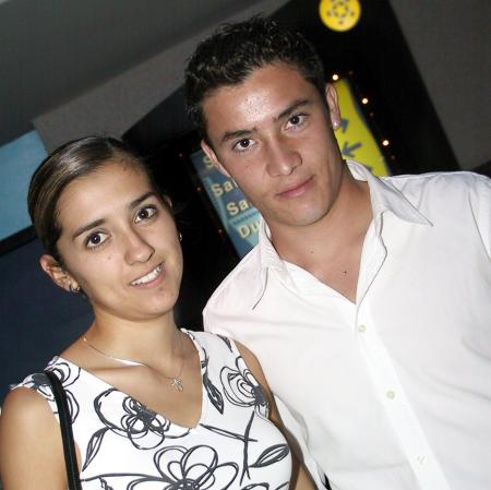 Daniela Garibay y Felipe Medina.