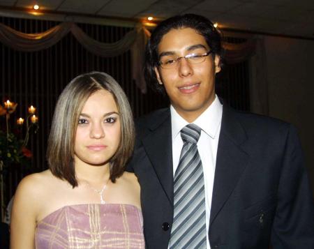 Isabel Ayup Salas y Luis Gerardo López.