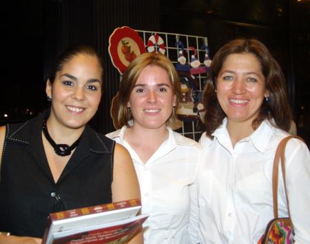 aleria Garza, Ale Cansino de Aguilera y Patricia Inestrosa de Aguilera