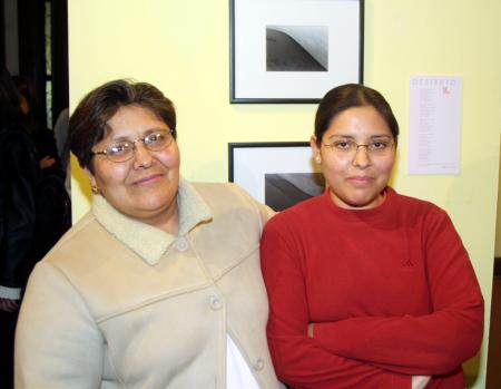 Alejandra Cortés Vilchis y Ana Abigail de Cortés.