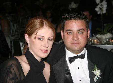 Ana Lya Román y José Humberto García, en una grata velada.