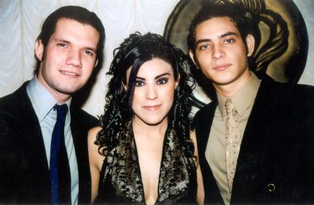 Rogelio Ruiz, Silvia Lizeth de los Santos y Roberto González.