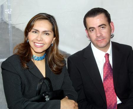 Loreley Maldonado y Marco Antonio Mata.