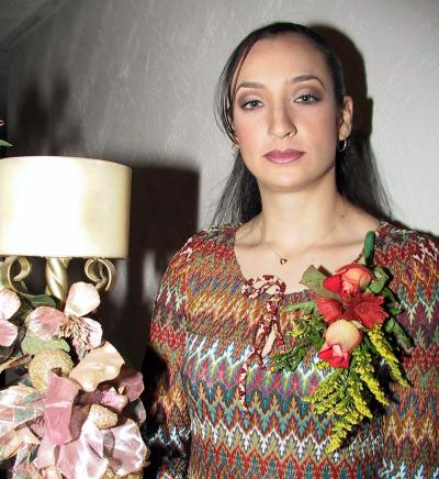Gabriela García Ríos disfrutó de una despedida de soltera.