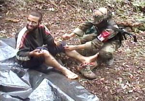 Los siete extranjeros fueron grabados por los rebeldes del ELN en la primera prueba de que continúan con vida desde que fueron secuestrados en esa zona vecina al mar Caribe, a unos mil kilómetros al norte de Bogotá, cuando visitaban ruinas arqueológicas.