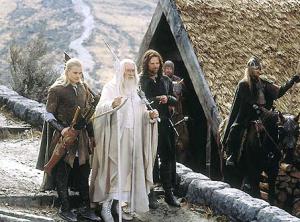 Por orden de un concilio en el que participan elfos, hombres, enanos y el mago Gandalf, Frodo debe destruir el Anillo Unico en el fuego del Monte del Destino, donde fue forjado, antes de que su dueño, el malvado Sauron, lo recupere.