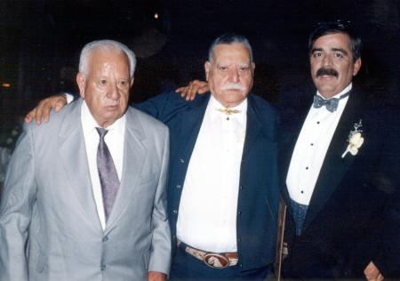 José Yáñez, Jesús Yáñez Díaz y Rafael Álvarez Cruz