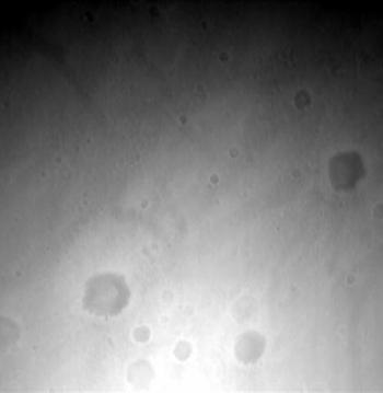 El aterrizaje en la superficie de Marte y el envío de las primeras fotografías en blanco y negro se produjeron tal como estaba previsto, para gran alivio del control de misión.