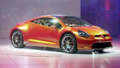 El nuevo auto deportivo de  Mitsubishi 'Eclipse Concept-E'