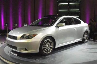 El Scion tC deportivo fue develado en el evento.