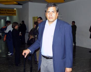 Saúl Martín del Campo viajó a Los Ángeles California por cuestiones de trabajo.