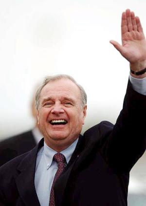 El primer ministro canadiense Paul Martin a su llegada a la Cumbre de las Américas.