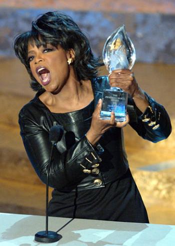 Oprah Winfrey fue nombrada la 'Presentadora favorita de un show de participación'.