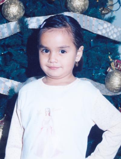 Leticia Alejandra Pedroza Hernández celebró su cuarto cumpleaños.