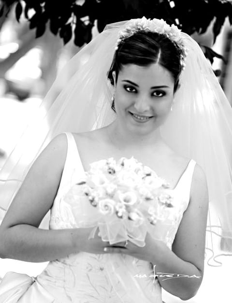 Lic. Laura Dafne Carrillo Ramos el día de su enlace nupcial con el Sr. Braulio Lara Zúñiga.

 Estudio Maqueda