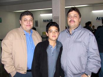 Felix Javier Mejía, Luis Ángel Mejía y Luis Gerardo Mejía Guerrero se trasladaron a Xalapa Veracruz en plan de trabajo.