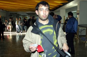 Rodrigo López regresó a la Ciudad de México luego de tratar asuntos de trabajo.