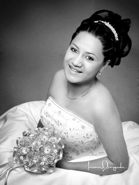 Srita. Wendy Leticia Rocha Nava el día de su fiesta de quince años