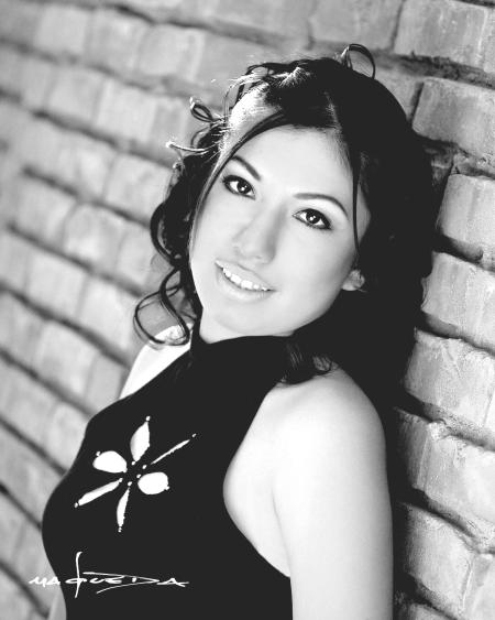 Srita. Ana Lucía Franco Alanís, el día de su fiesta de quince años